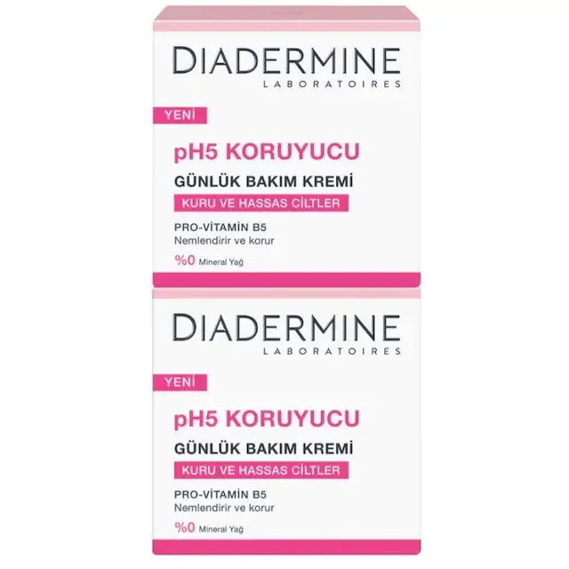 DİADERMİNE Moisturizing cream dry sensitive skin 2 li 50ml + 50ml 318752503