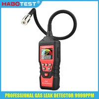 habotest ht601 gas analyzer gas leak detector 9999 ppm meter combustible flammable determine tester 20 lel sound light alarm