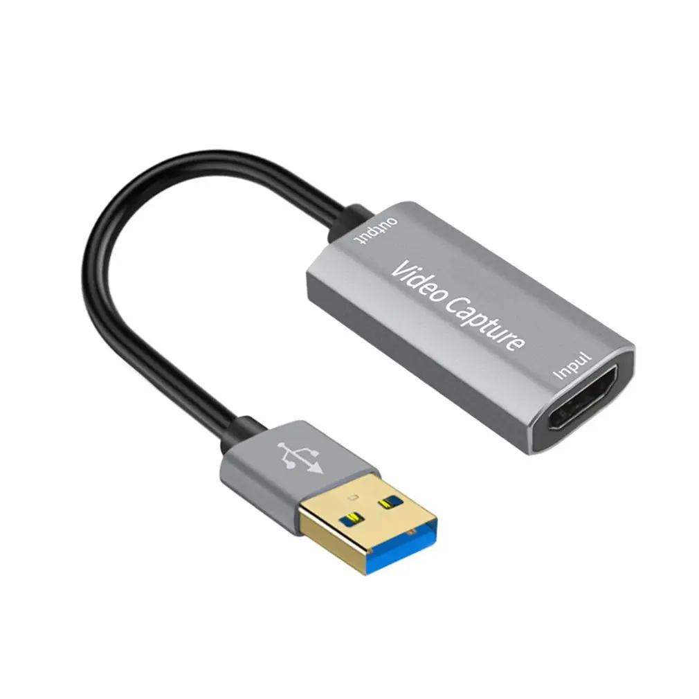 Карта захвата видео USB 3 0 1080P 4K HDMI совместимый видеорегистратор записывающая