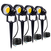 4 pack 12w led landscape lights low voltage acdc12v waterproof super warm white 900lm outdoor garden pathway lampss
