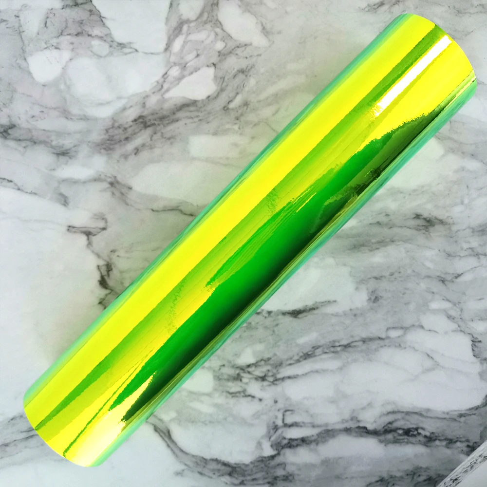 Голографическая радужная виниловая наклейка