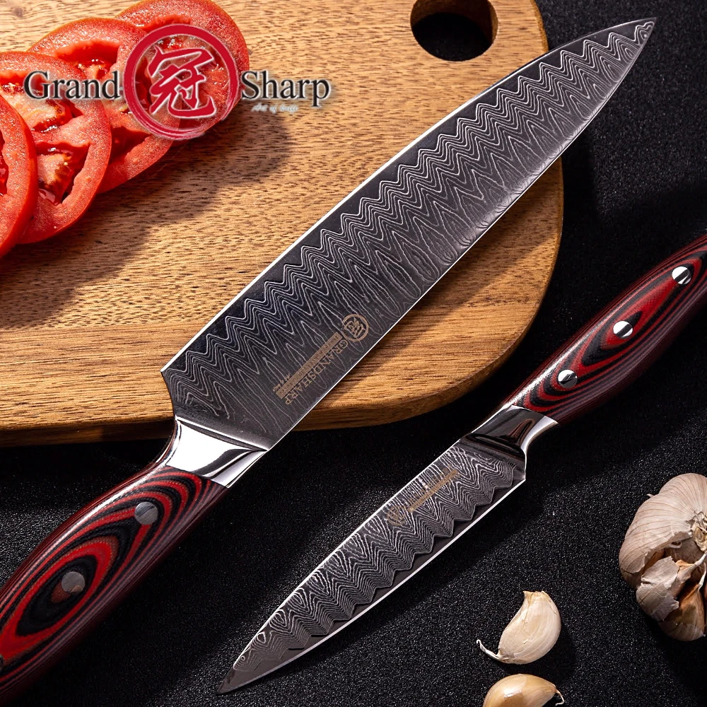 Набор ножей шеф повара из 2 предметов японские кухонные ножи профессиональные