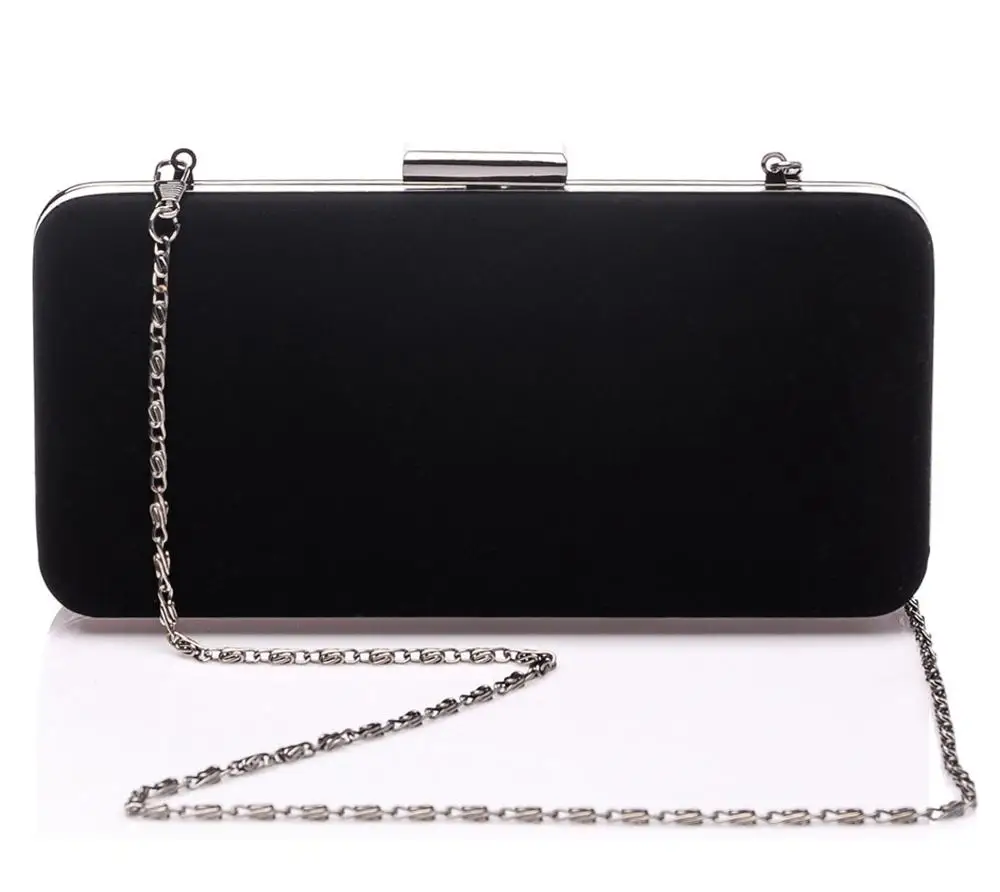 

NT-2019 Women Handbag With Chain Halter Evening Party Casual Box Metal Lady Fashion Bags
