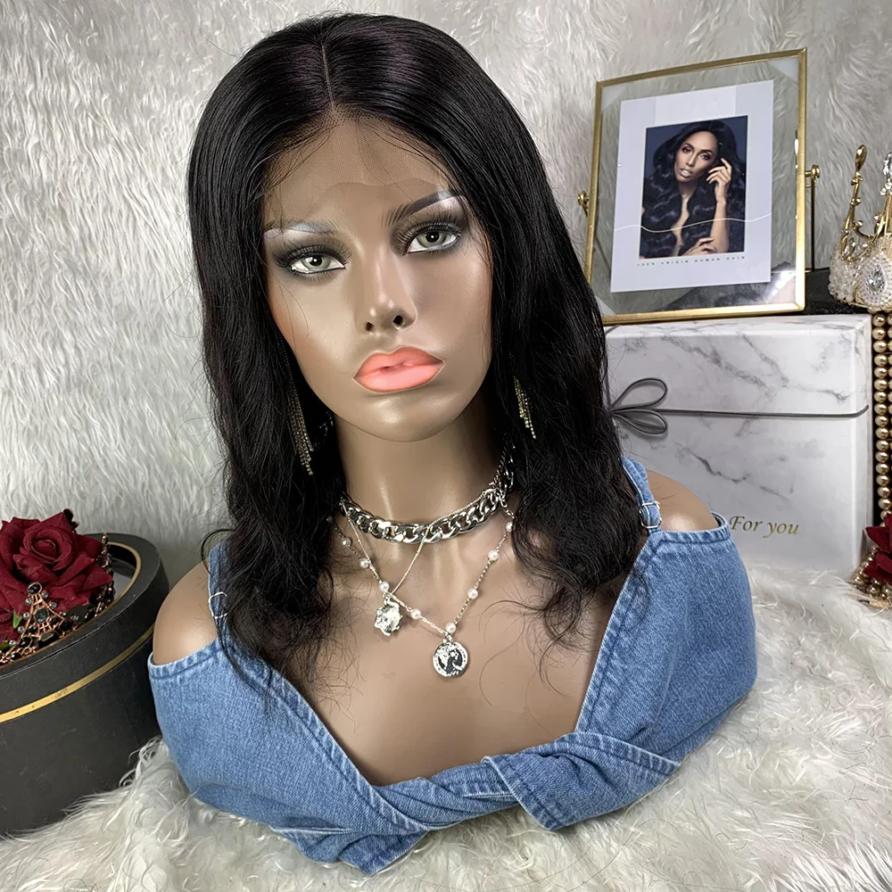 

4*4 Lace Front Closure Human Hair Wigs Body Wave Wigs Human Hair For Black Women Brazilian Hair Long 28 inch Wigs
