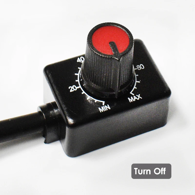 Поворотный переключатель 0-100% Mini PWM диммер для внутреннего прожектора