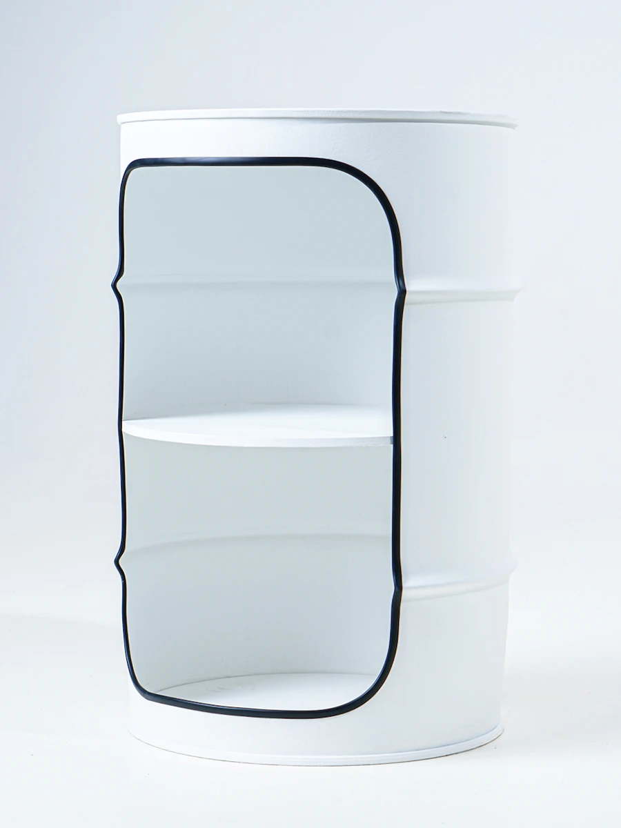 Декоративная бочка-шкаф XE white | Мебель