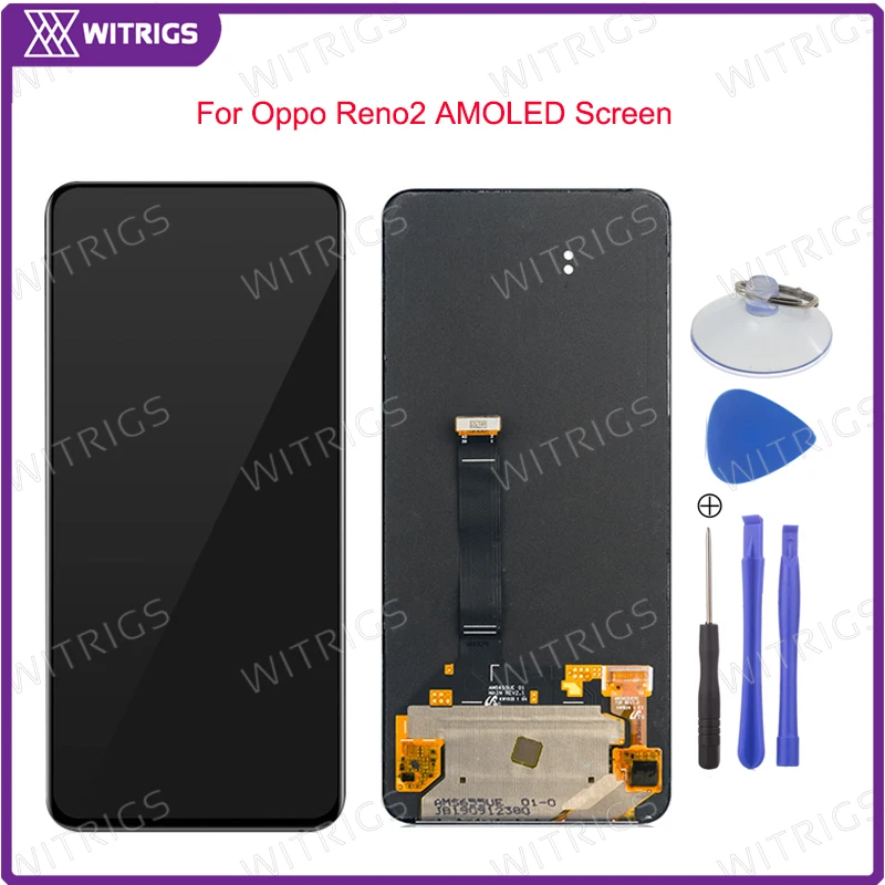 Witrigs для OPPO Reno2 ЖК дисплей кодирующий преобразователь сенсорного экрана в сборе