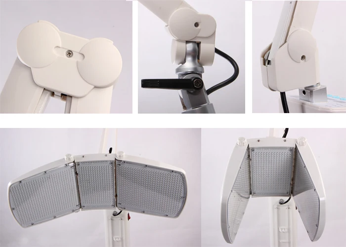 Напольная профессиональная PDT машина фотон омоложение кожи лица красный + синий