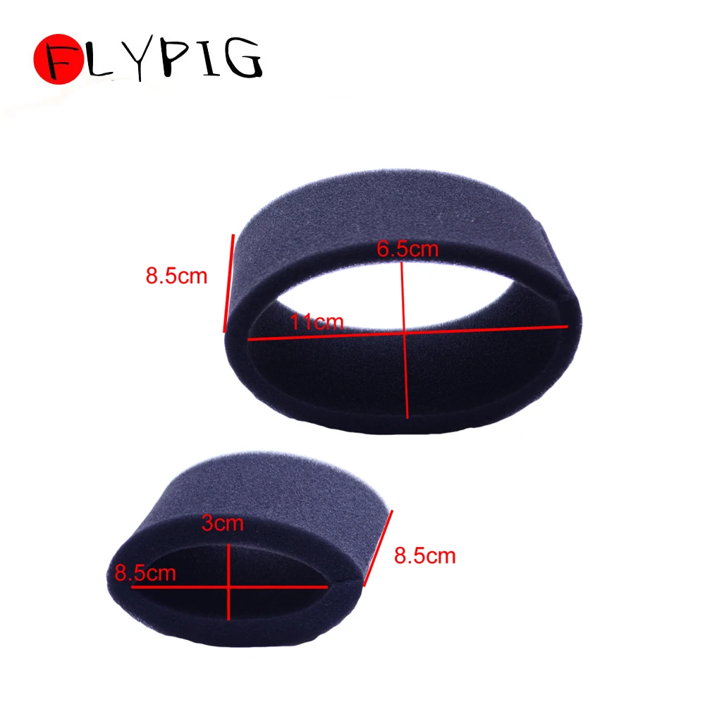 

Black Foam Air Filter Cleaner Sponge Replacement In Filter & Accessories For Honda CG125 Moped Scooter Dirt Bike Motorcycle