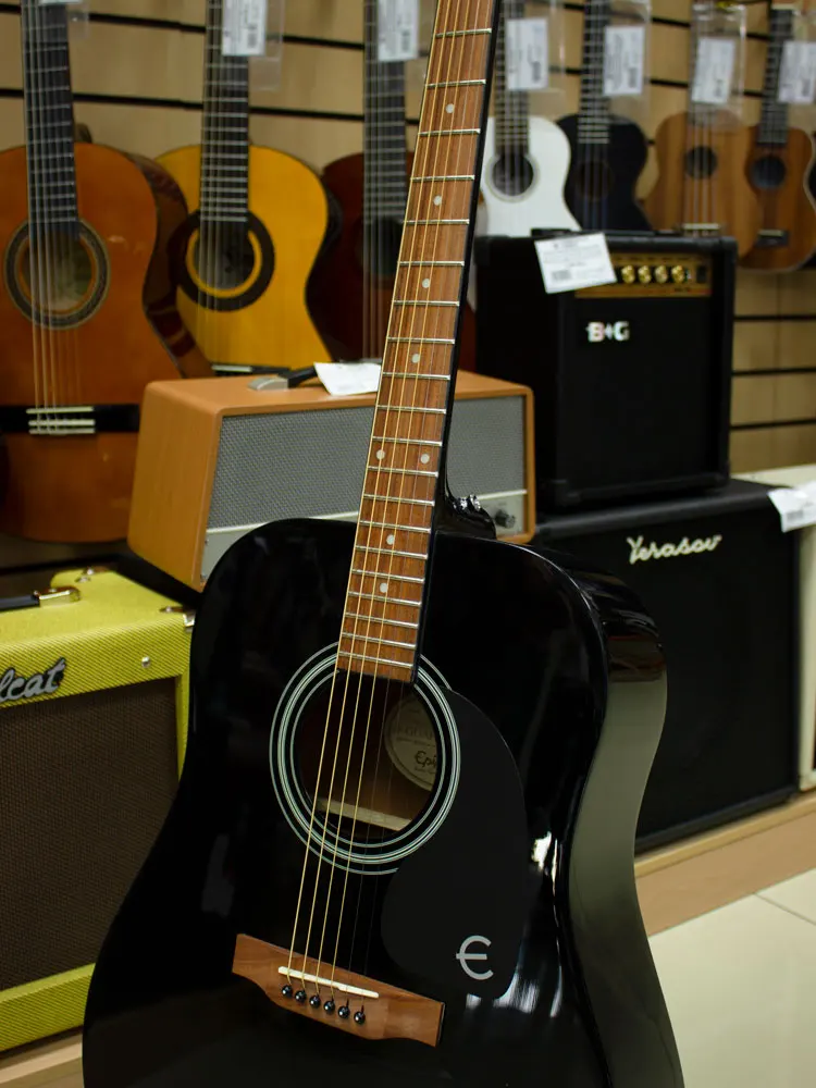 Гитара акустическая Epiphone Pro-1 Acoustic Ebony