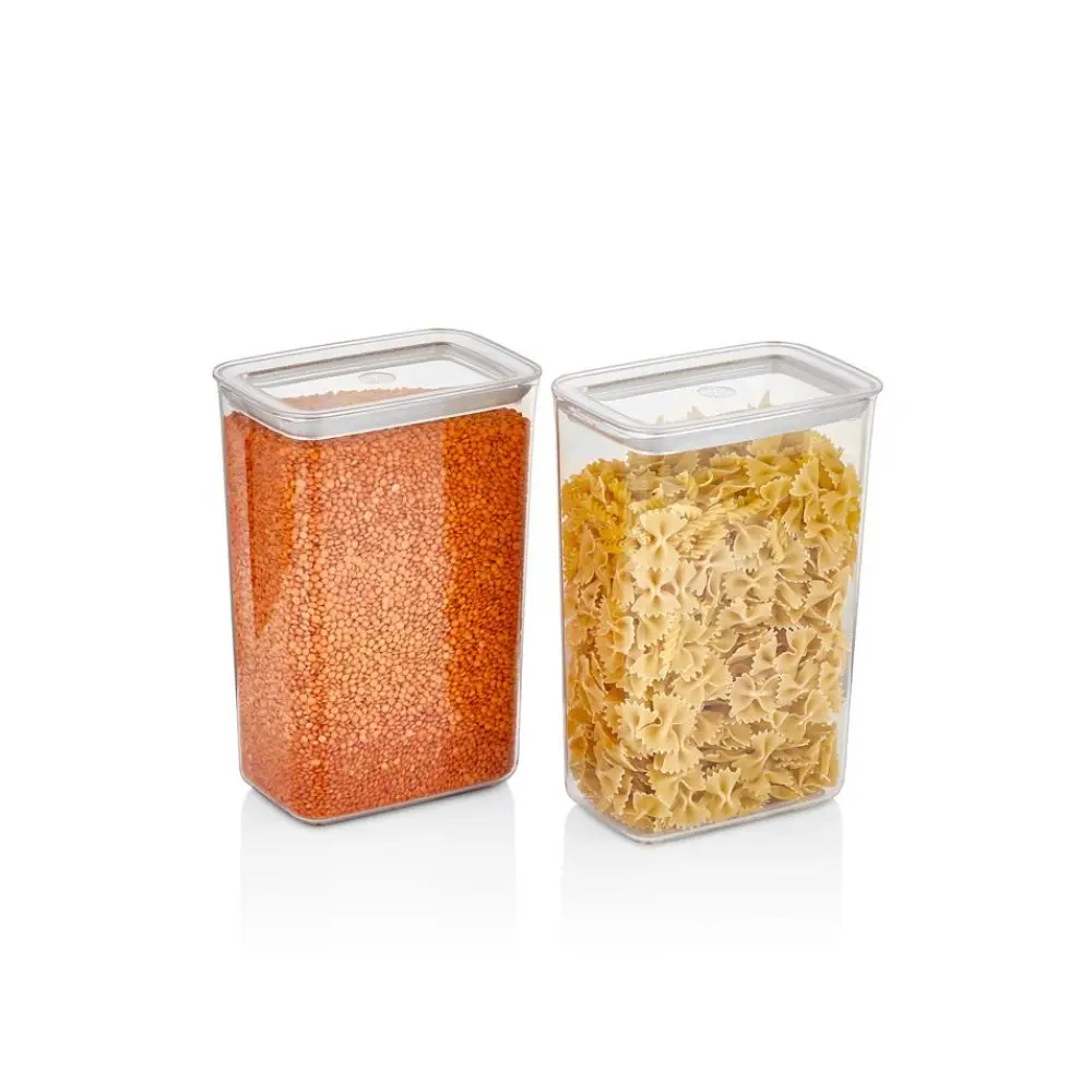 kitchen plastic storage food container organizer jars for spices bulk cereals sugar bowls home boxes plastic convenience airtigh free global shipping