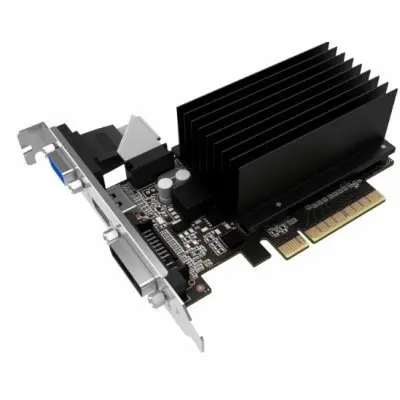 Видеокарта ПК Palit GeForce GT 710 954Mhz PCI-E 2.0 2048Mb 1600Mhz 64 bit DVI HDMI HDCP Silent | Компьютеры и офис