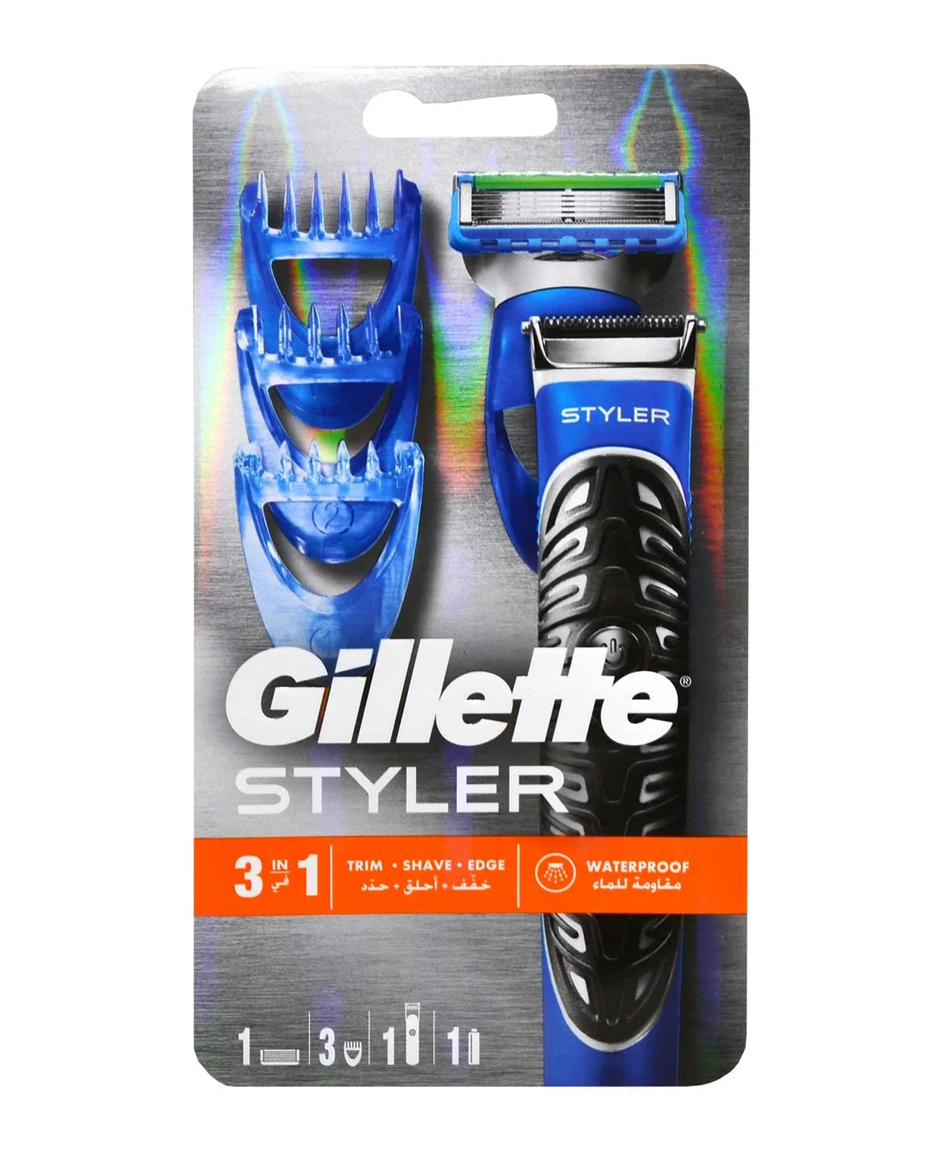 

Бесплатная доставка, новинка, стайлер Gillette Fusion Proglide, три в одном, оригинальные искусственные мужские усы для бороды, уход за лицом, Стайлинг