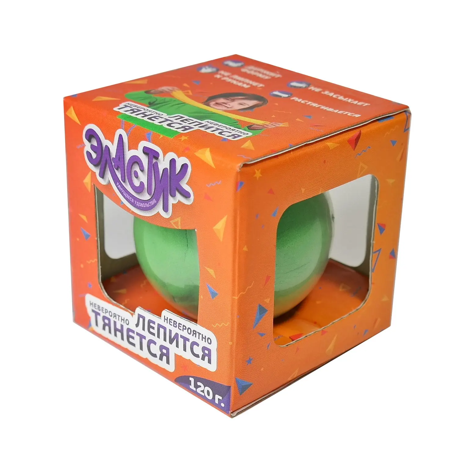 Mass for modeling elastic 140g green | Игрушки и хобби