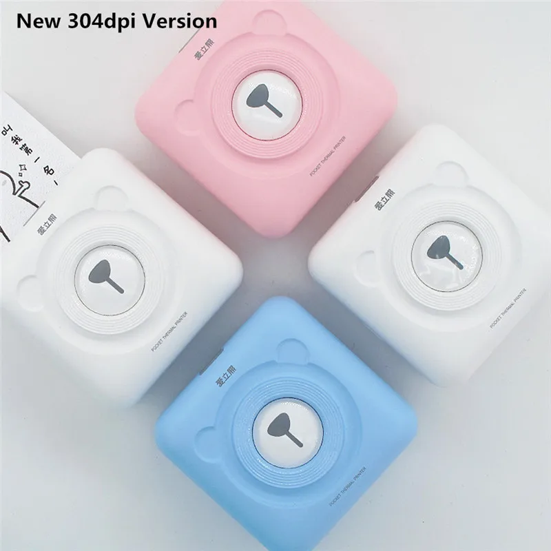 Портативные беспроводные карманные фотопринтеры PeriPage с Bluetooth термопечать на