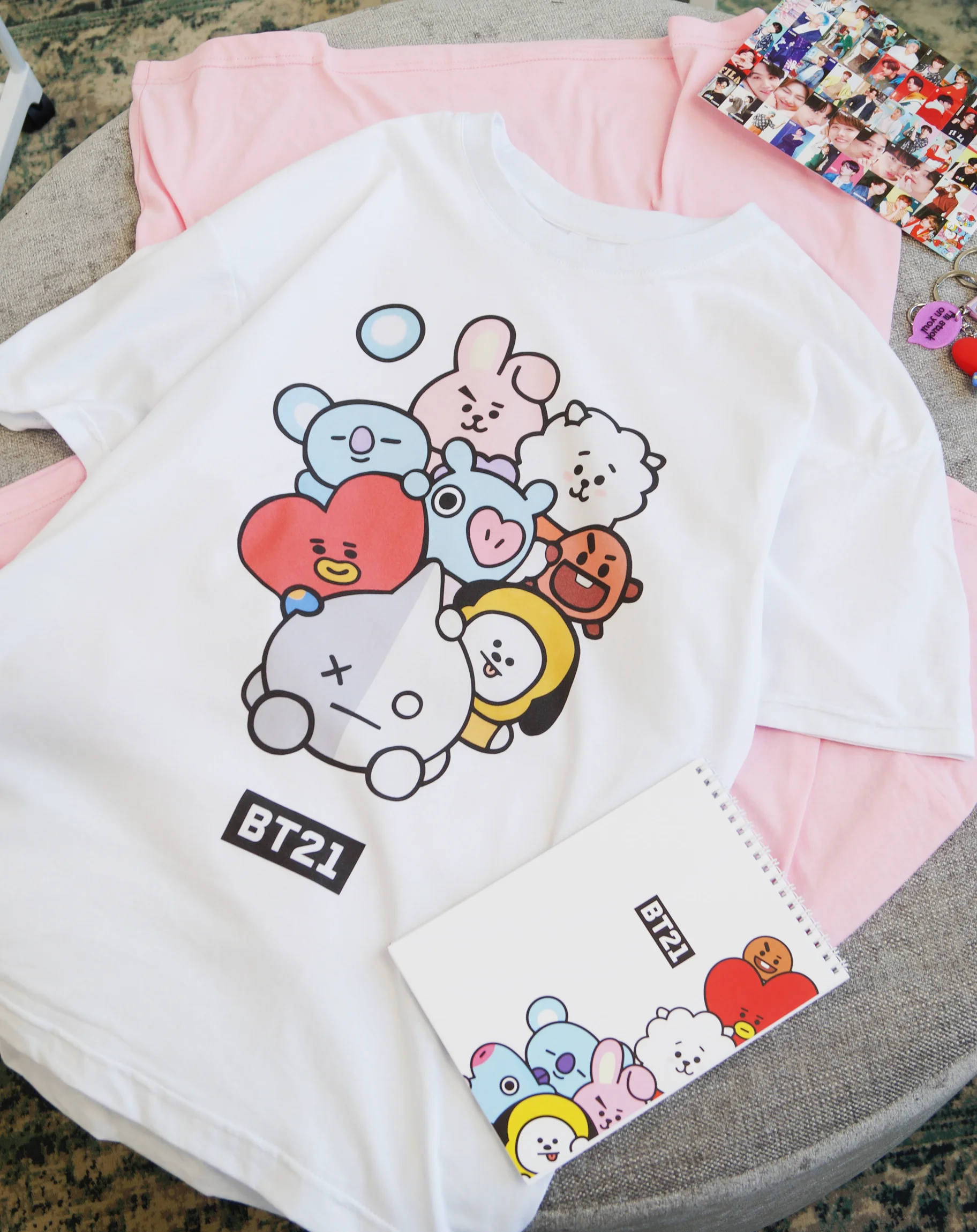 Футболка BTS BT21 | Женская одежда | АлиЭкспресс