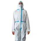 Медицинская Одежда СИЗ изоляционный халат антивирусный защитный костюм Одноразовый комбинезон