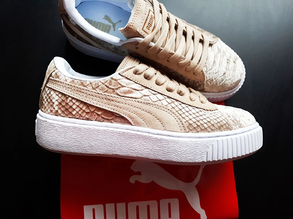 Кроссовки женские Пума Fenty на платформе | Обувь для бега