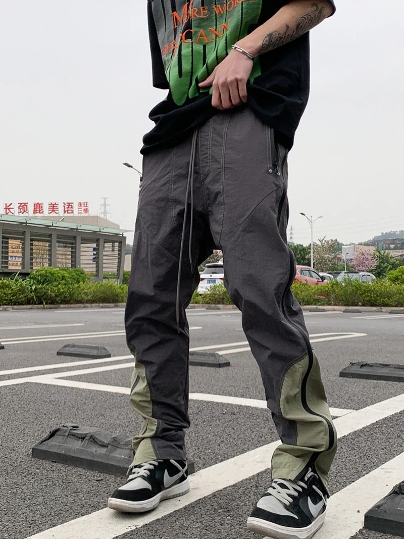 High Street Harajuku Pants Streetwear Trousers for Men Japanese Kanye Men's Fashion Hip Hop Luxury Clothing | Мужская одежда