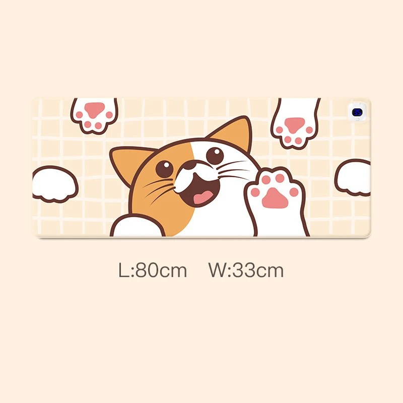 Теплый коврик для мыши с подогревом клавиатуры игровой настольный