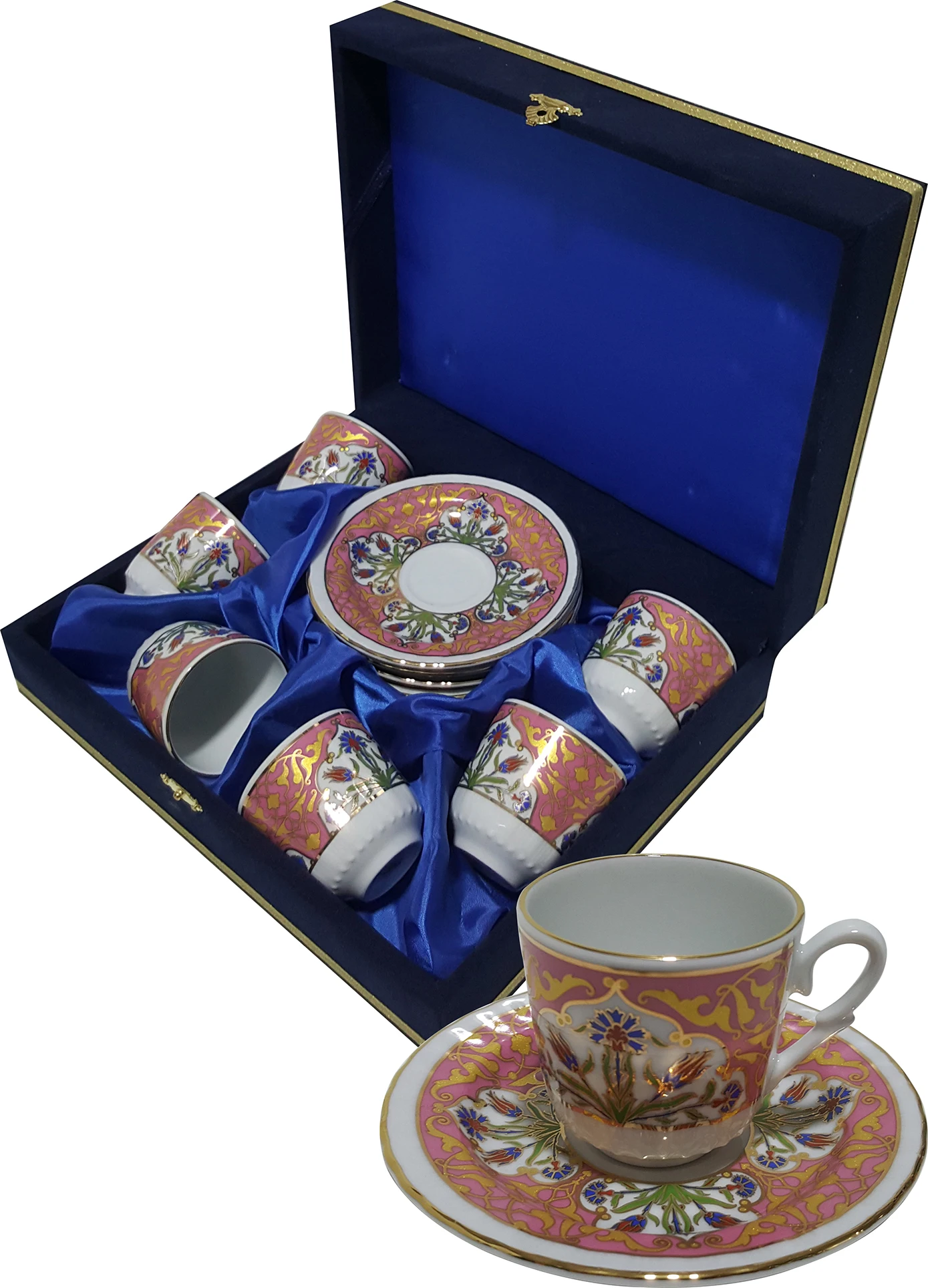 

Porcelain Coffee Cup Set, Coffee Ware, Pink Cup and saucer , Mug , Coffee Mug Set