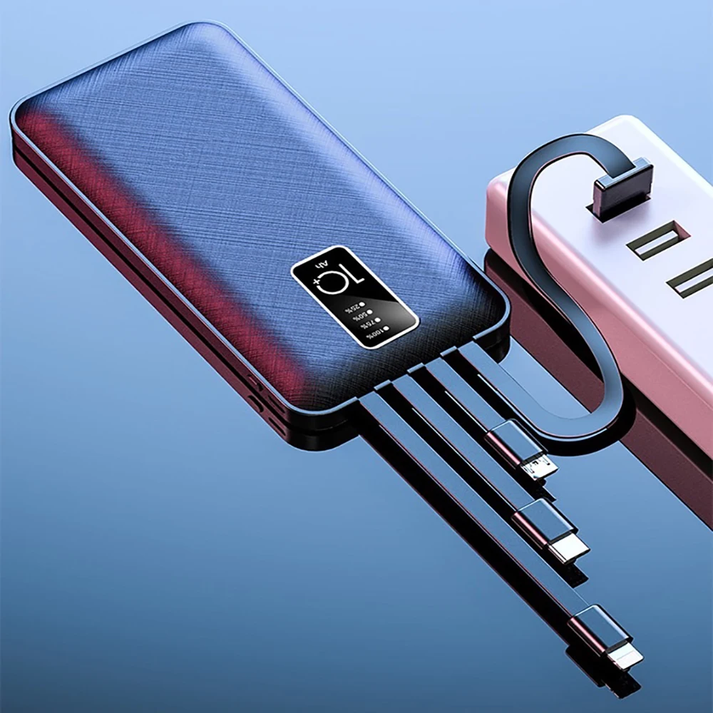

PINZHENG 20000 mAh Power Bank Fast Charger Powerbank External Battery For iPhone Samsung Xiaomi Poverbank Charger