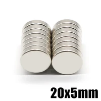 251020pcs 20x5 ndfeb neodymium magnet super powerful small round permanent disc magnetic imanes 205