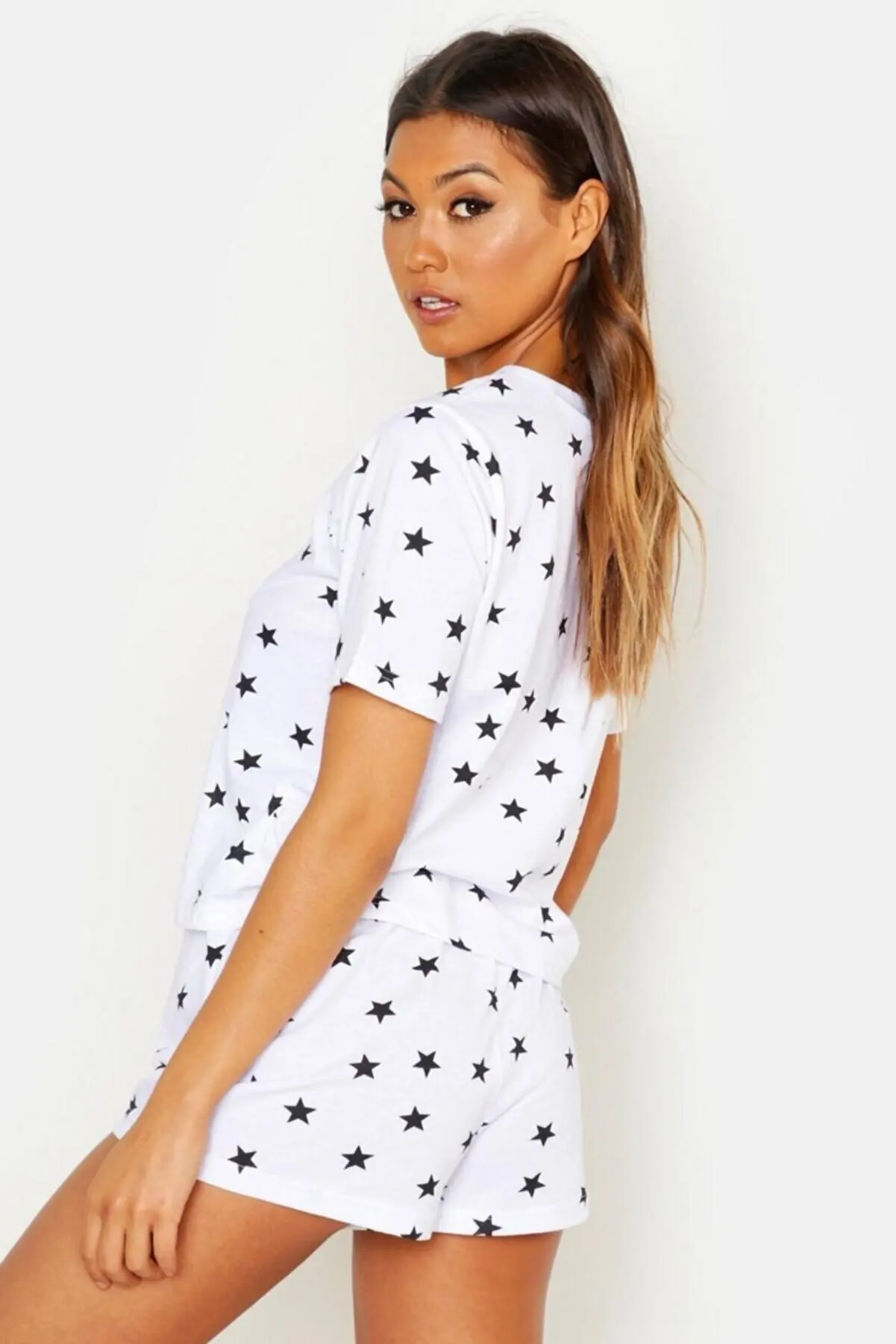 GoldFashion Sexy Pajamas Suits For Women Women's Nightgown 2 Piece Cotton Pants Homewear Dress Underwear Set Shorts Bathrobe