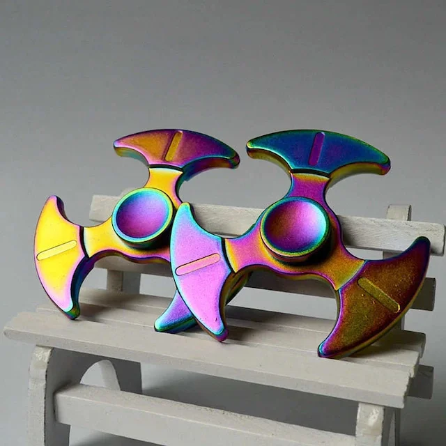 Новый дизайн Algos красочная сирена в металлическом корпусе ручной Спиннер стресс