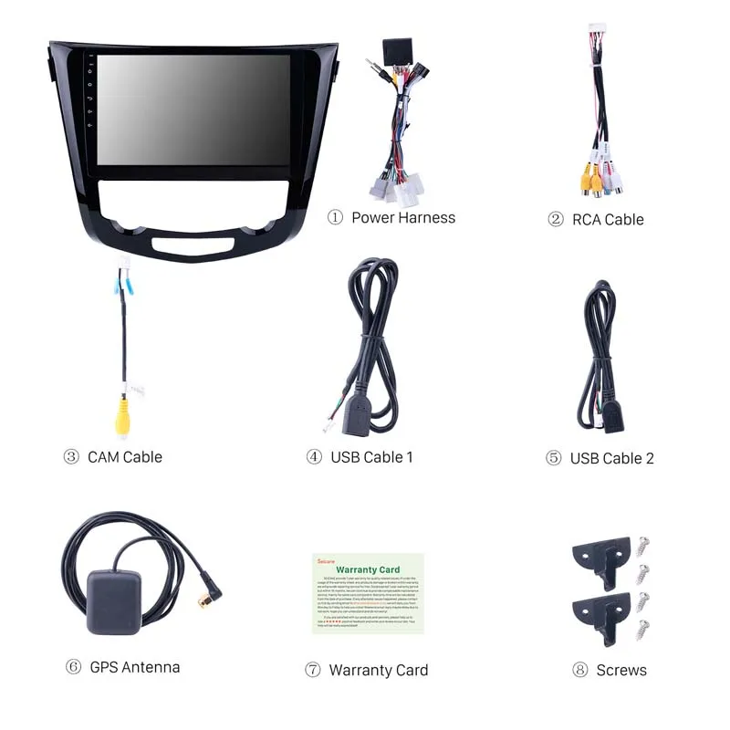 Lionet gps навигация для автомобиля NissanQashqai X-Trail 2014 10 1 дюймов RN1005Y | Автомобили и