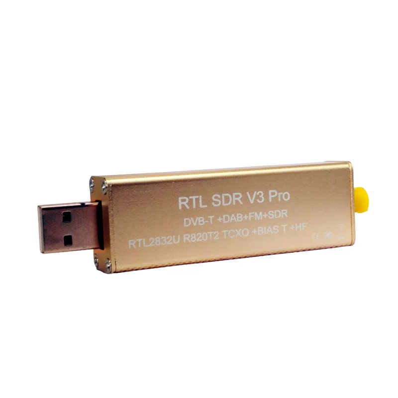Лучший RTL SDR V3 Pro RTL2832U R820T2 0.5PPM TXCO HF Bias SMA программно определяемое радио полный