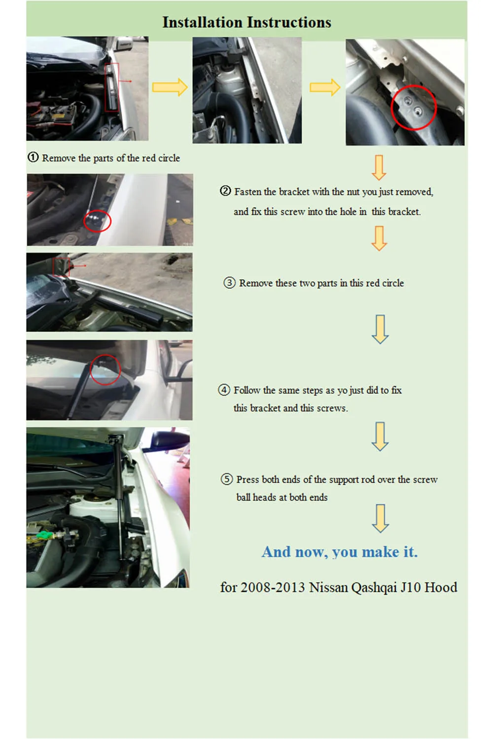 Для Nissan Qashqai J10 для Nissan Dualis 2006-2013 модифицированный капот капота из углеродного волокна газовые стойки поддержка подъема амортизатор