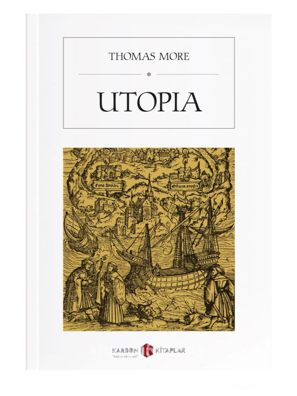 

Utopia - Thomas More - World Literature Classics - English Book - 122 pages - Nice gift for friends and English Learners