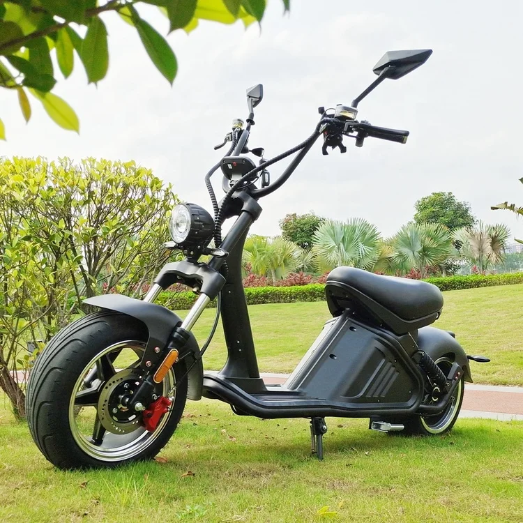 Электрический скутер Citycoco 60 в 30 А · ч 3000 Вт с толстыми шинами EEC COC 2-колесные