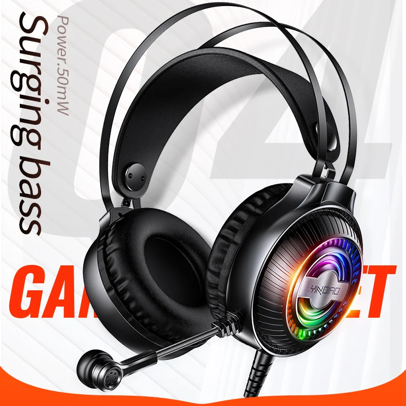 Игровая стереогарнитура для Xbox one PS4 ПК проводные геймерские наушники с накладкой