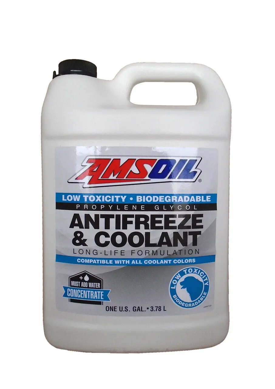 Антифриз концентрат желтый AMSOIL Low Toxicity Antifreeze and Engine Coolantt (3