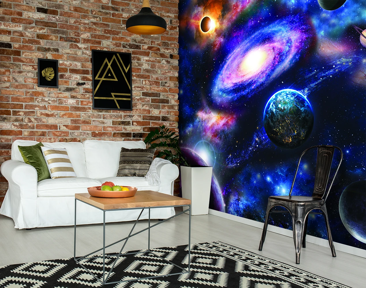 Фотообои Divino Decor категория Космос арт. P 079 Планеты|Обои| |
