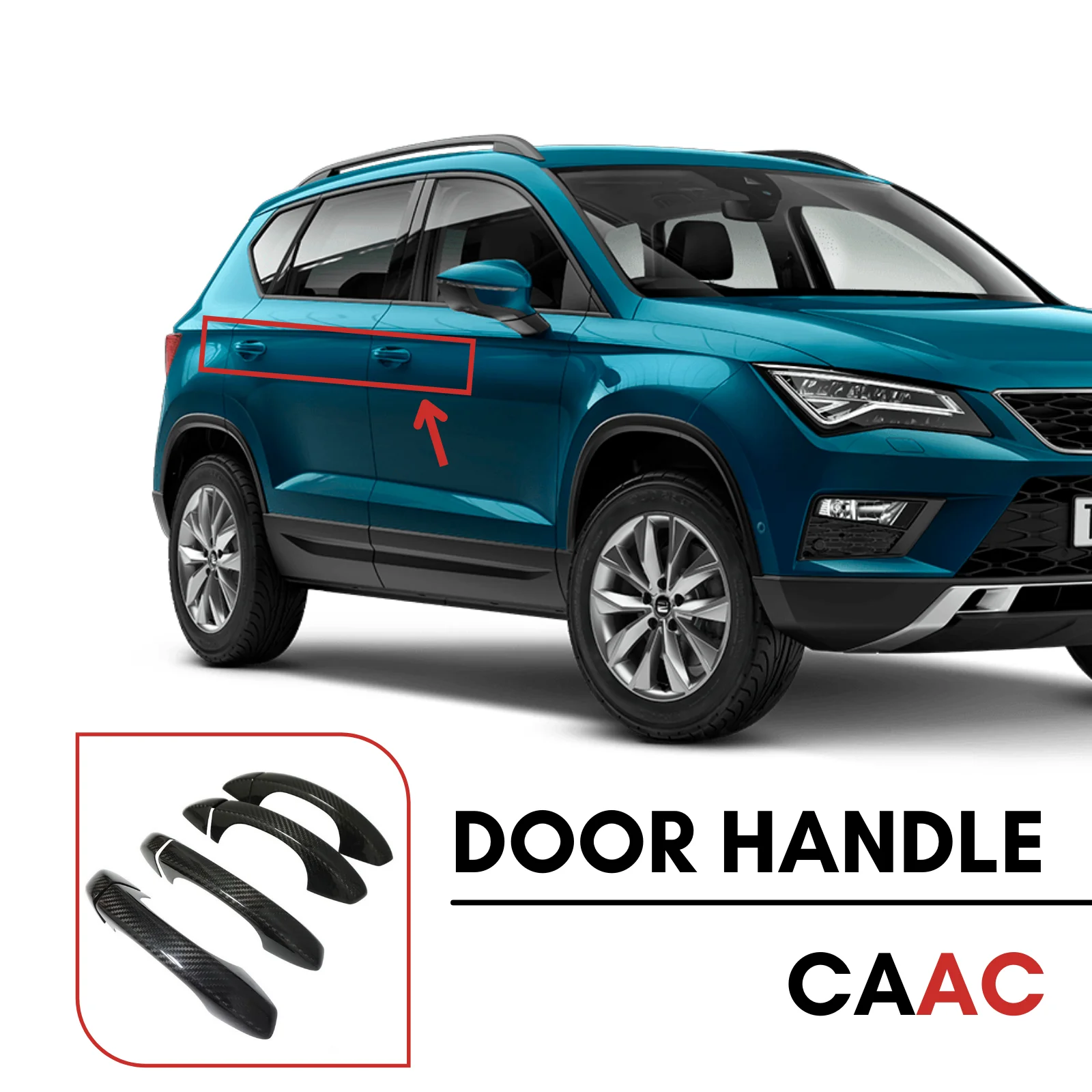 

4 шт., перфорированные Защитные чехлы для SEAT ATECA 2016-2021