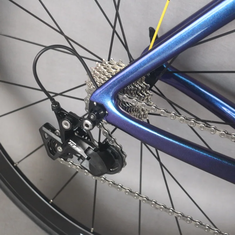 Seraph краска Хамелеон углеродное волокно T700 полный дорожный велосипед