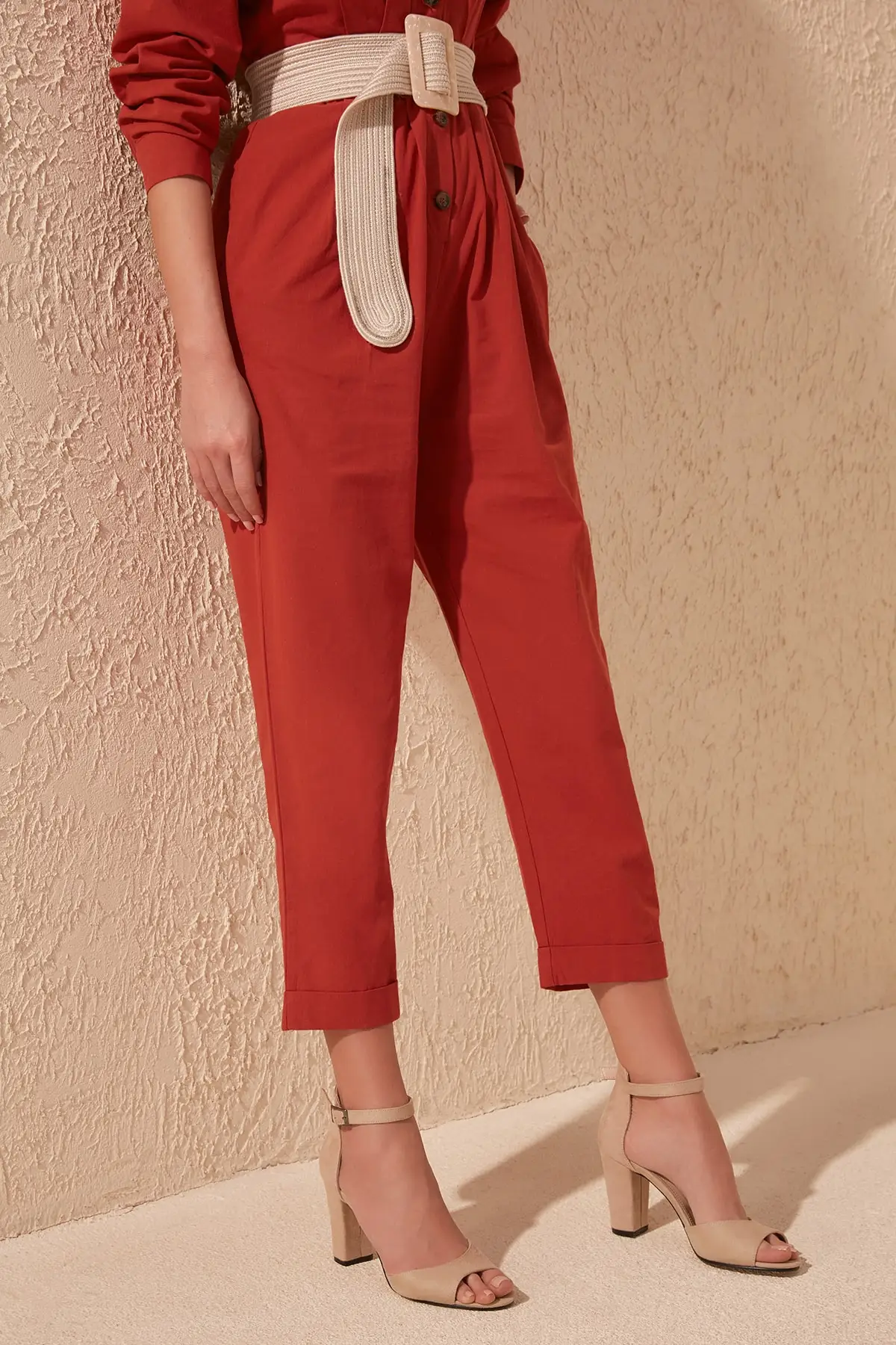 Трендовые Замшевые женские классические туфли на высоком каблуке