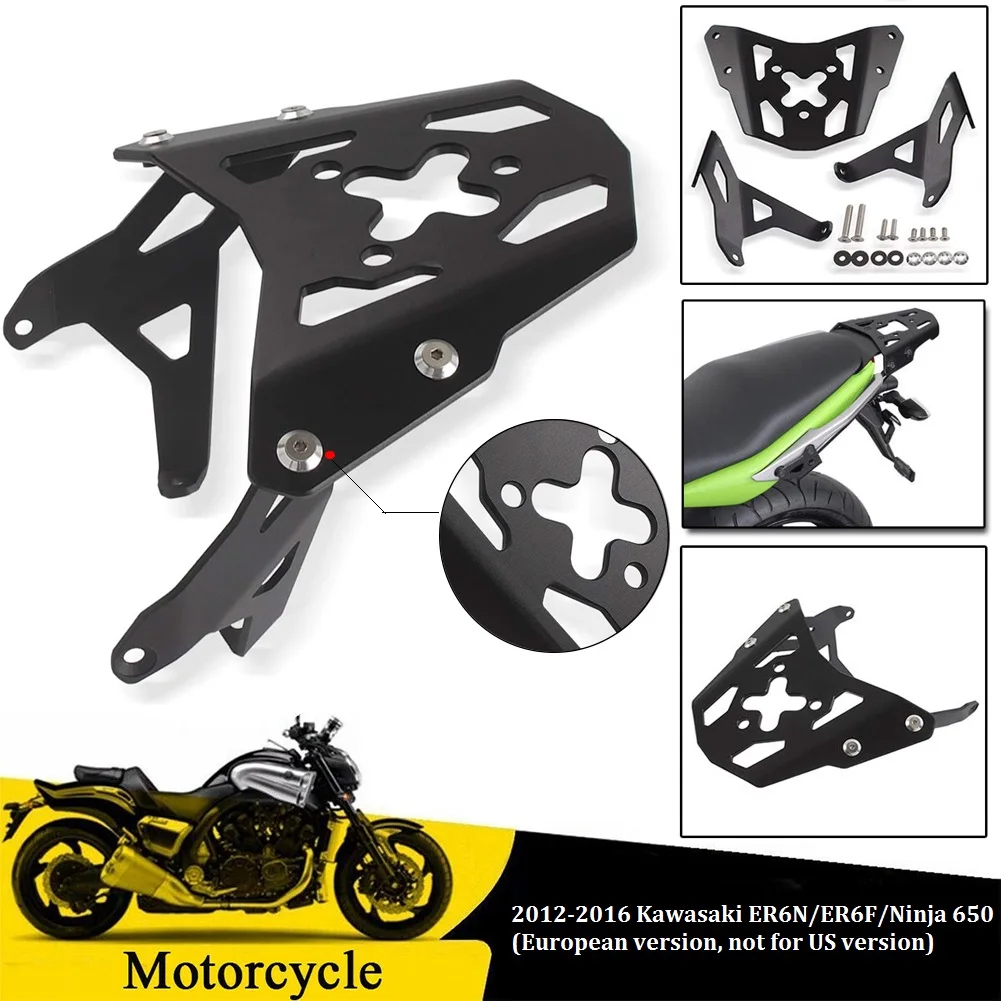 Мотоцикл Топ сзади Чемодан Багажник крыло Поддержка для Kawasaki Ninja 650 Ninja650 ER6N ER-6N ER6F 2013 2012
