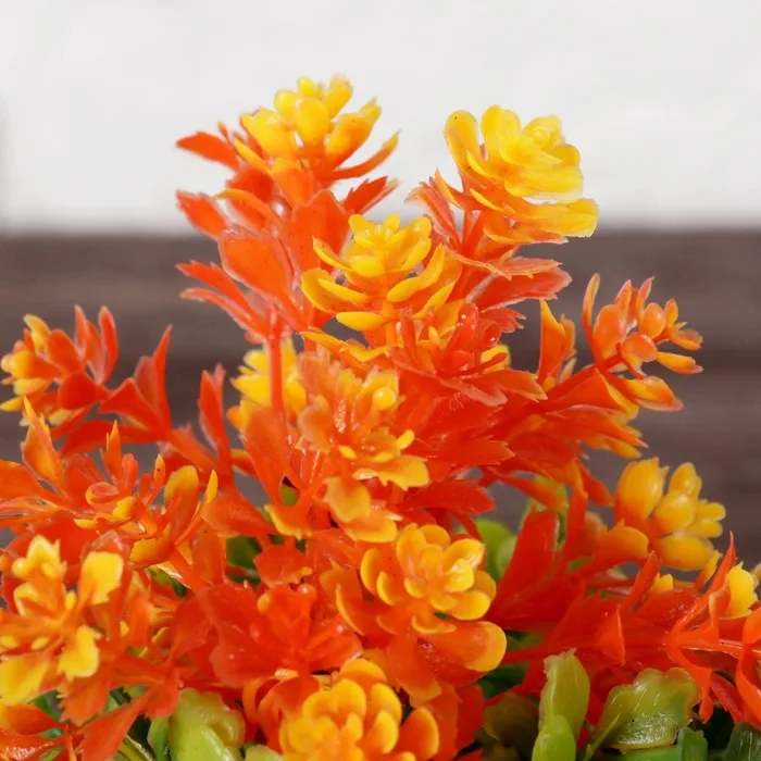 Бонсай в горшочке Азалия 6*15 см микс | Искусственные растения