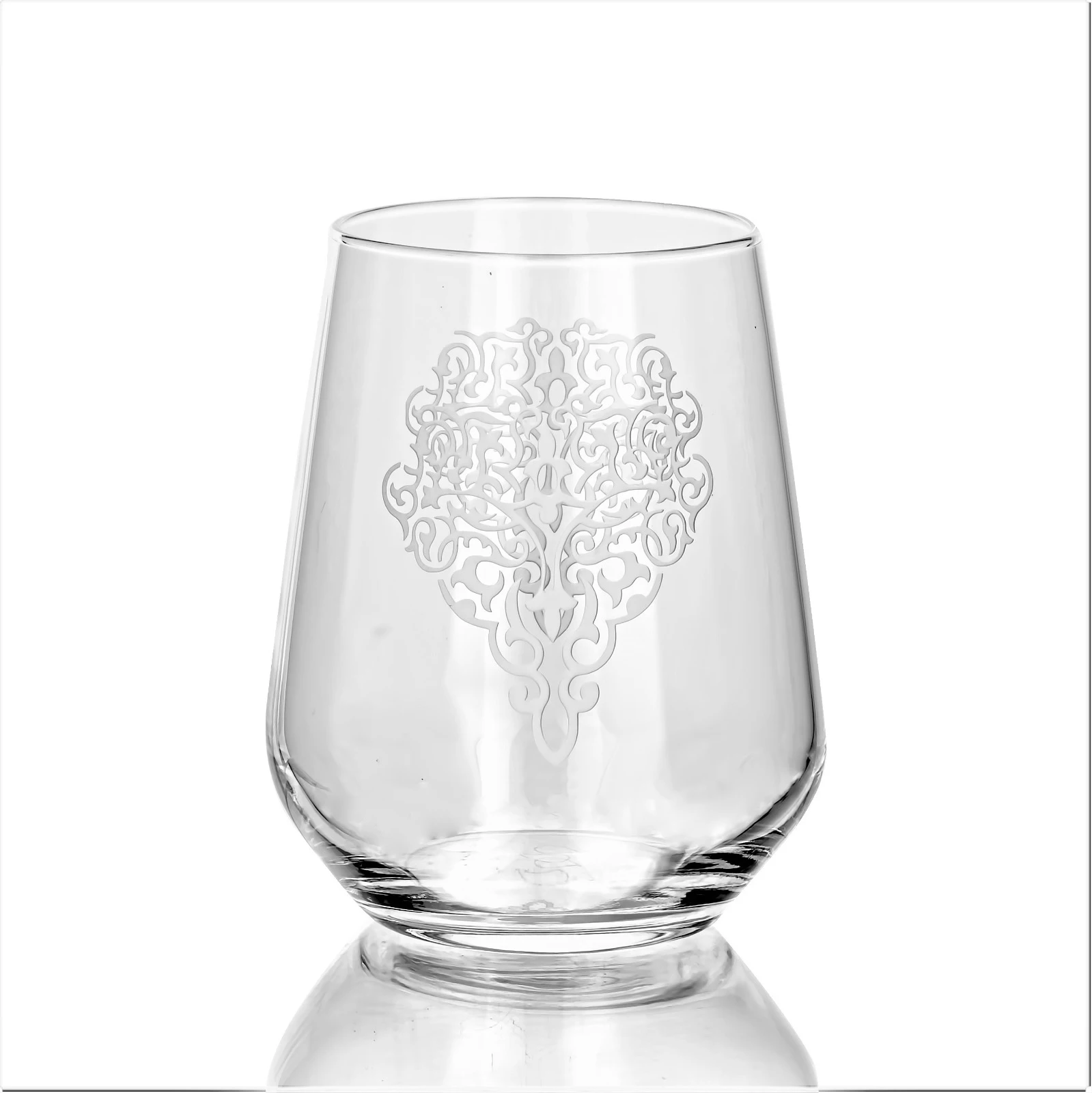 

Ottoman Motif Water Glass, Beverage Glass, Quality Glass,