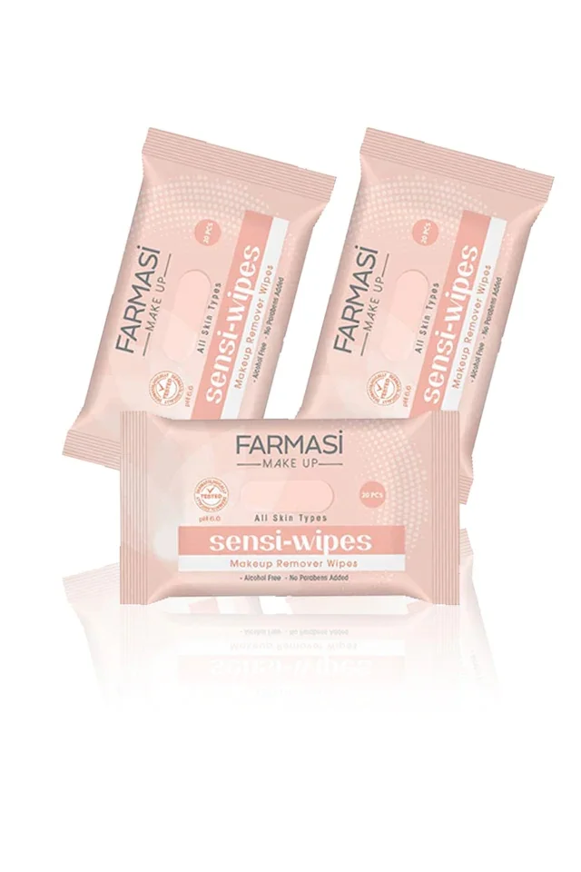 

Farmasi, влажные салфетки для чистки макияжа, 3 шт., 412858287