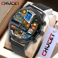chycet smart watch men dial call wireless charging smartwatch women 1 39 inch 360360 resolution pointer digital display clock