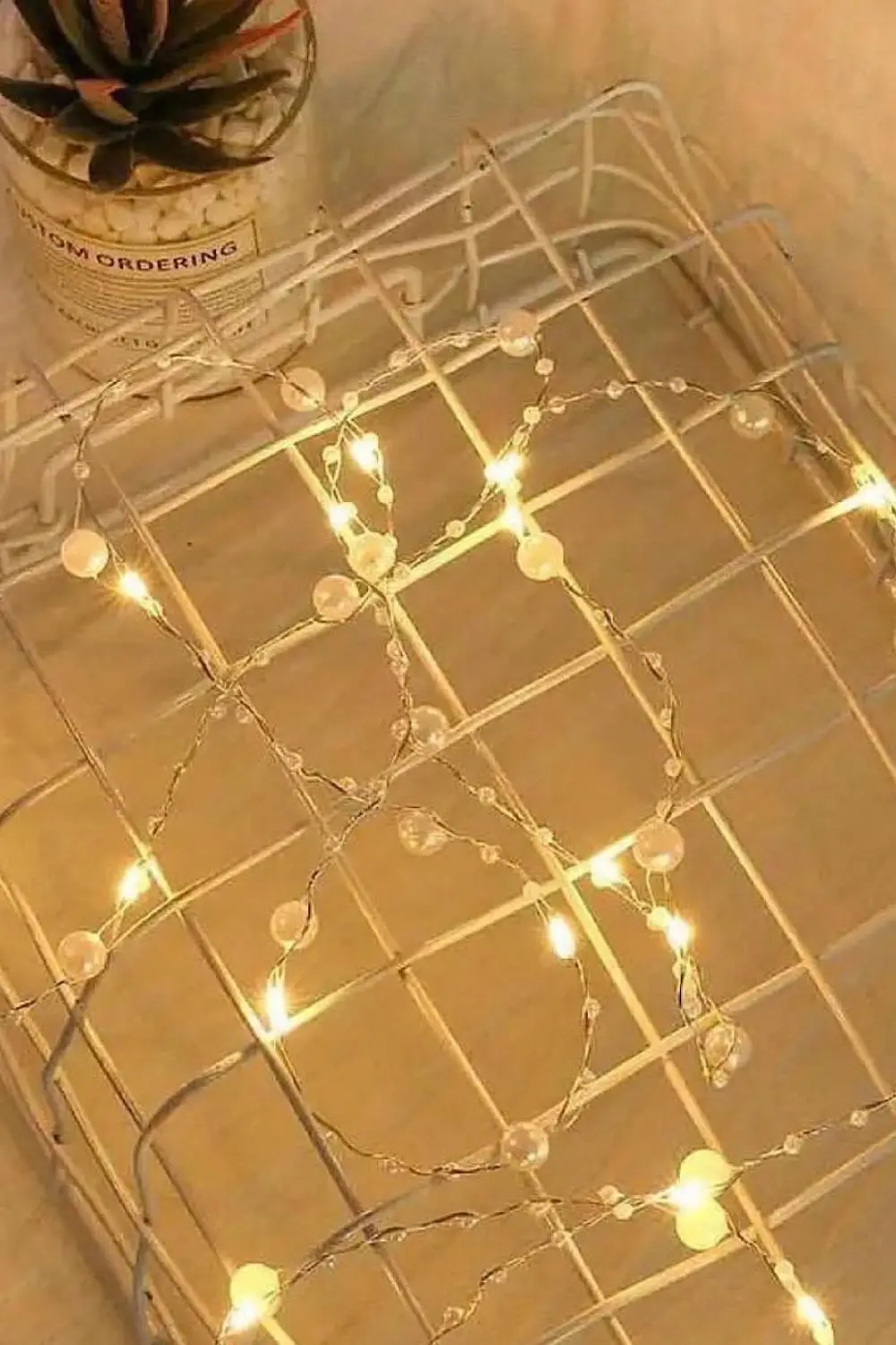 

Pearls Silver Wire Led Special Occasions party christmas birthday decorations home decorations