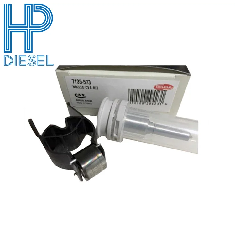 

4pcs/lot Common rail repair kits 7135-573, nozzle G374, valve 9308-625C, for Injector 28229873, 33800-4A710, for Delphi