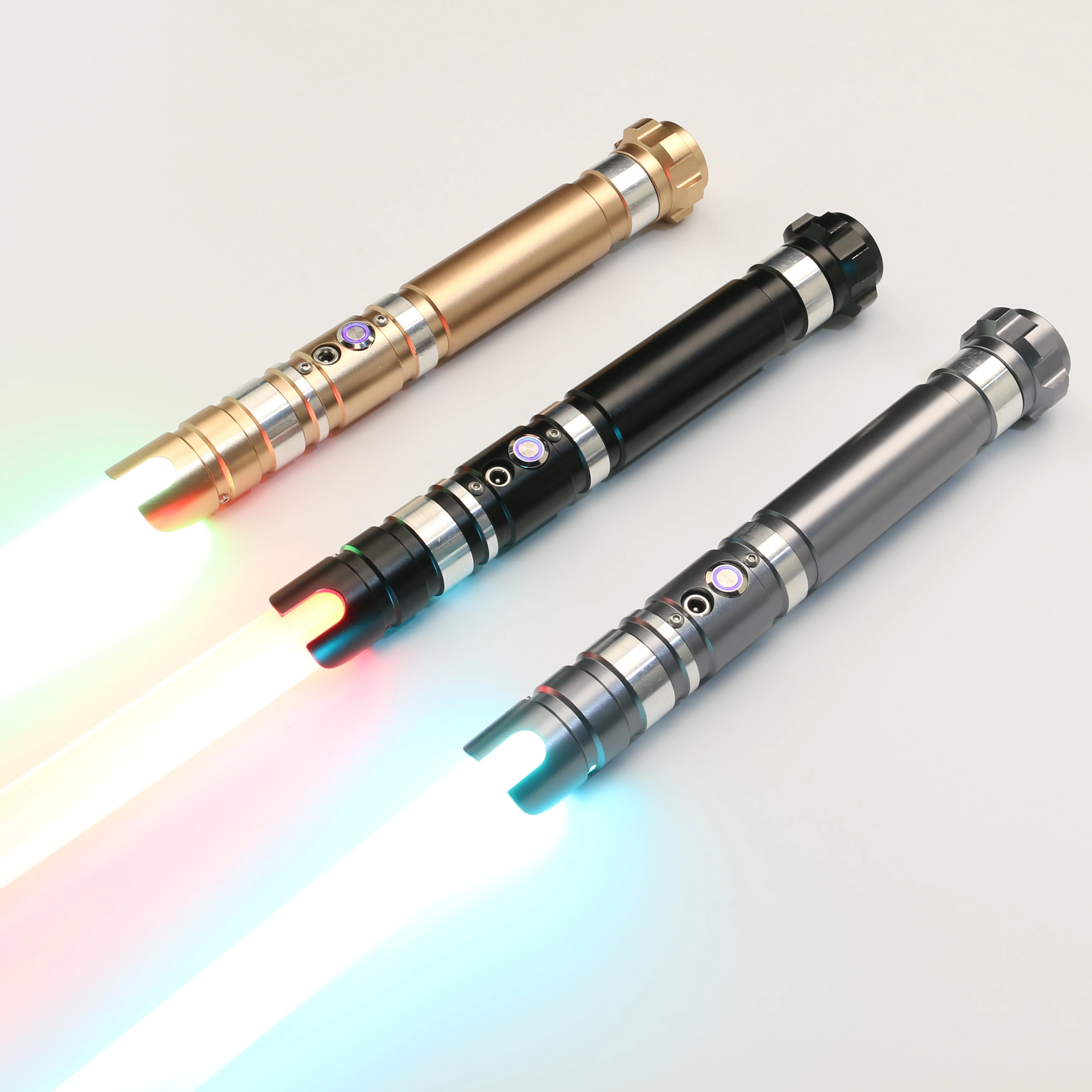 

X-TREX RGB Lightsaber Dueling FOC And Blaster Metal Hilt 12 Colors 6 Set Soundfonts Toys Juguetes Cosplay Gift Laser Light Saber