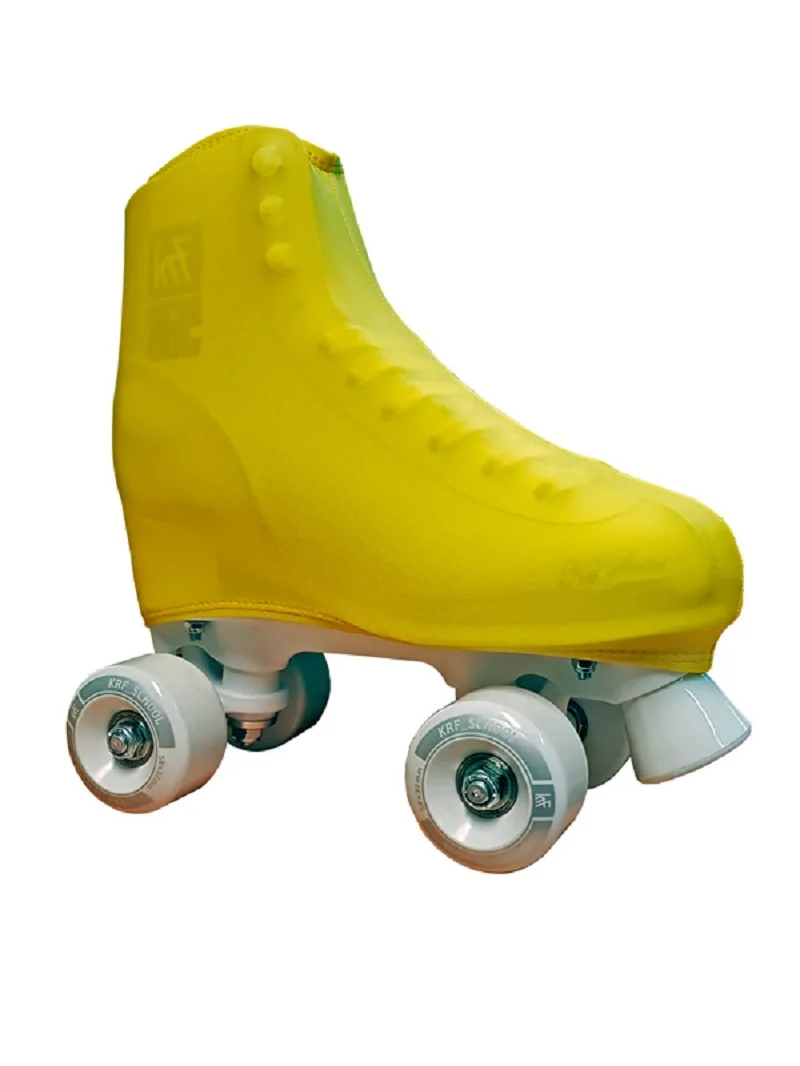 KRF School Cubre patin AMARILLO TALLA UNICA|Детские спортивные носки| |