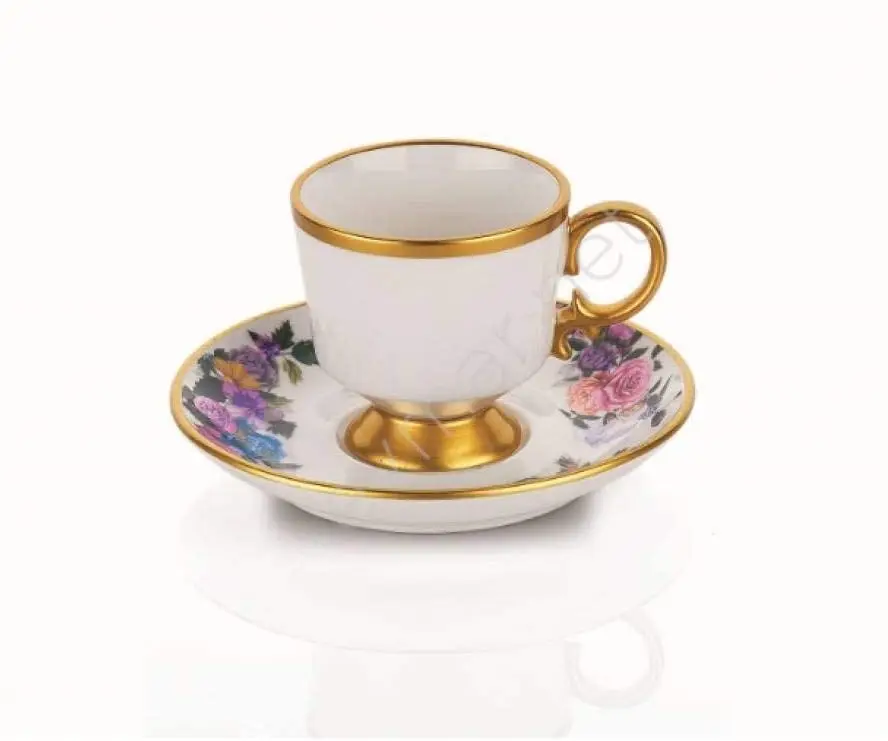 

Schafer Mild Coffee Cup Set-6 Cups 6 Saucers